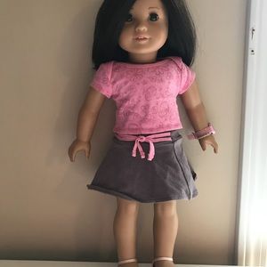 LIKE NEW American Girl Doll with Clothes and More